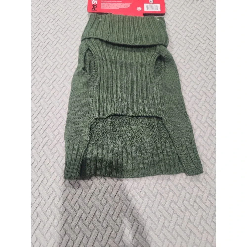 Pet Shoppe Holiday Dog Sweater Size‎ XS/Small Green 12-19pounds